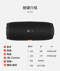 CHARGE 3+ Music Shockwave Wireless Bluetooth Speaker