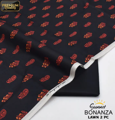 2-Piece Unstitched Lawn Suit (All Over Print) Bonanza-53