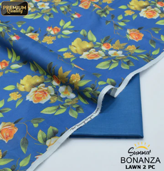 2-Piece Unstitched Lawn Suit (All Over Print) Bonanza-42