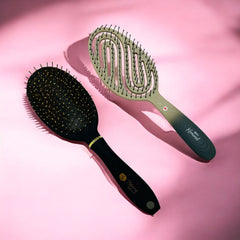 Detangling Hair Brush for Women, Men & Children - Does not Pull on Hair | Pack Of 2 - Armaa Store