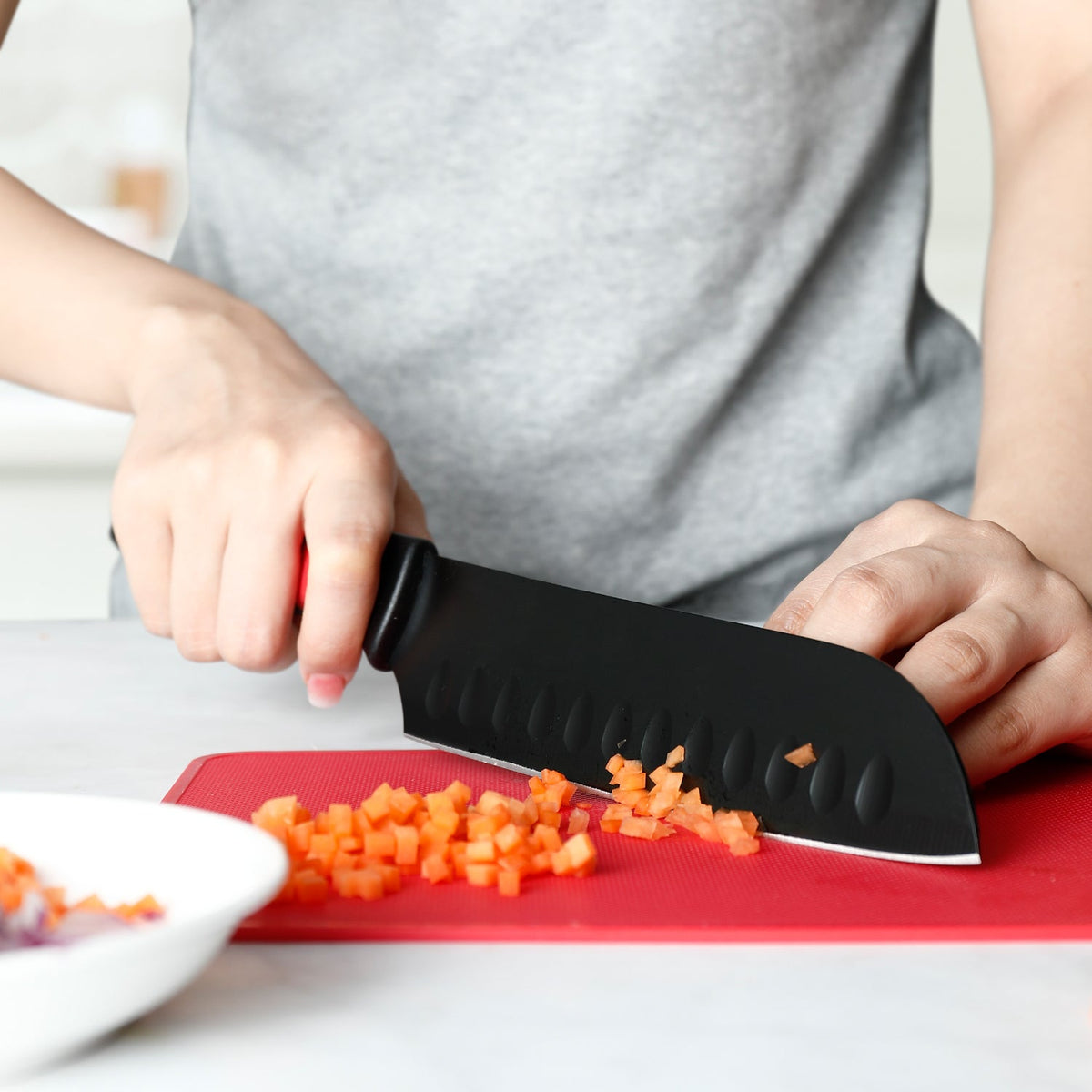 Ernesto 8-Inch Santoku Knife - Best Stainless Steel Chef’s Choice
