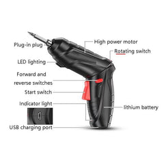 EAMOM Portable Household Electric Screw Driver Set - Armaa Store