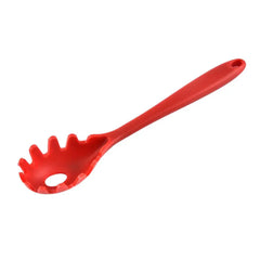 Silicone Pasta, Noodle and Spaghetti Ladle (Fork, and Server Tongs)