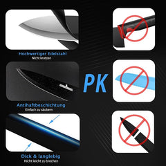 Knife Set 6-Piece Stainless Steel Kitchen Knife Set with Gift Box, Professional Knife Set Including Peeler - Armaa Store