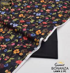2-Piece Unstitched Lawn Suit (All Over Print) Bonanza-34