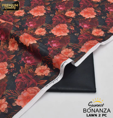 2-Piece Unstitched Lawn Suit (All Over Print) Bonanza-41