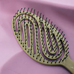 Detangling Hair Brush for Women, Men & Children - Does not Pull on Hair | Pack Of 2 - Armaa Store