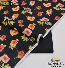2-Piece Unstitched Lawn Suit (All Over Print) Bonanza-49