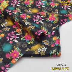 2-Piece Unstitched Lawn Suit (All Over Print) LA-12
