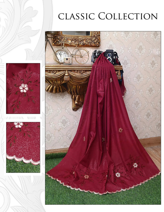 Swiss Laser Lace Shawl for Women - All-Season Comfort, Winter Warmth in multiple colors My Store