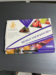 Kitchen King 6-Piece Kitchen Knife Set - KK19-5LN (Purple)