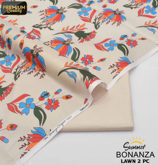 2-Piece Unstitched Lawn Suit (All Over Print) Bonanza-46