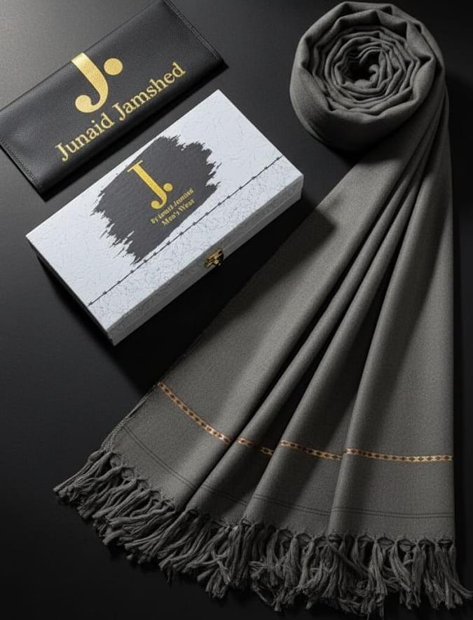 J. MENS PREMIUM SHAWL -D101-Grey
