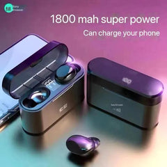 Sony Ericson A1 Wireless Airdots with 1800mAh Power Bank
