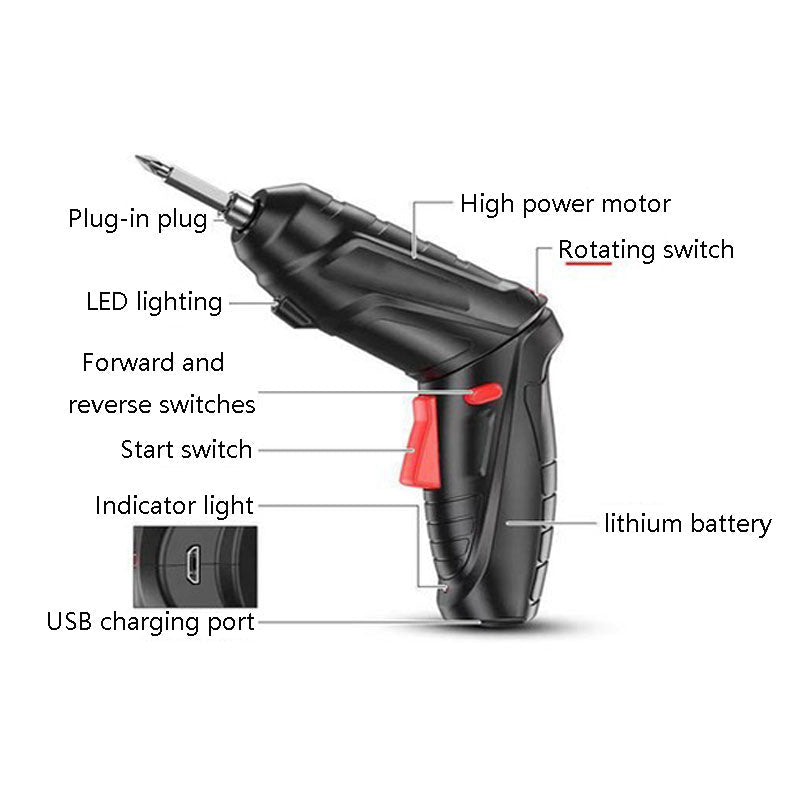 EAMOM Portable Household Electric Screw Driver Set - Armaa Store
