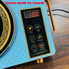 Ancher Plus Infrared Cooker A-8019 - 2200W Hot & Induction Plate