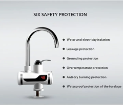 Instant Hot Water Tap Electric Geyser for Bathroom or Kitchen Basin - Armaa Store