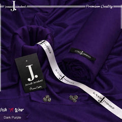 Premium J. Boski Fabric for Men | Luxury Boski |  DARK PURPLE
