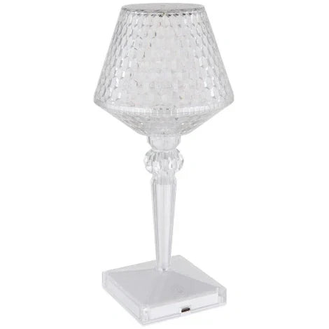Rose Diamond Table Lamp- USB Charging & Touchable