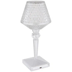 Rose Diamond Table Lamp- USB Charging & Touchable