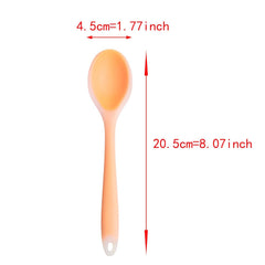 Silicone Spoonula Spatula (One-Piece Seamless Design)
