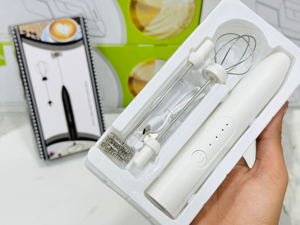Rechargeable Coffee Beater & Milk Frother