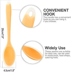 Silicone Spoonula Spatula (One-Piece Seamless Design)