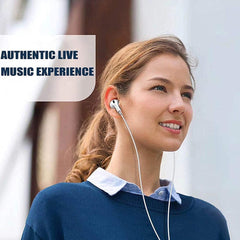 iPhone Bluetooth Handsfree with Lightening Connector (Built-in Microphone & Volume Control) in-Ear Stereo Headphones