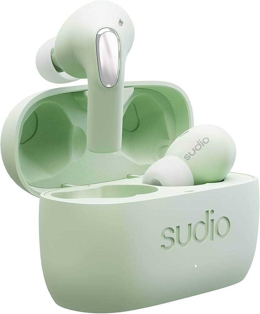 Sudio E2 Wireless Earbuds with Bluetooth 5.2 & Hybrid Active Noise Cancellation True Wireless Earbuds