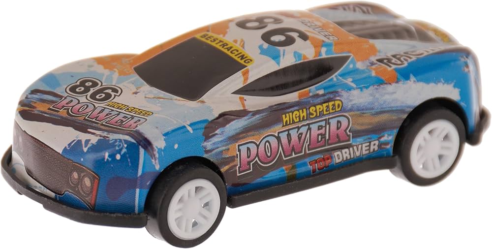 10 Pcs Pull Back Cars - Friction Powered Race Car Toy - Funny Toddler Car Toys for Party Classroom Prizes Birthday Gift - Armaa Store