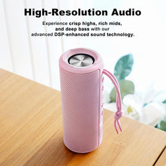 MIATONE Boombox Portable Bluetooth and Wireless Speaker - RGB Outdo Speaker