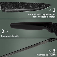 Huixuan 8 Inch Stainless Steel Chef's Knife