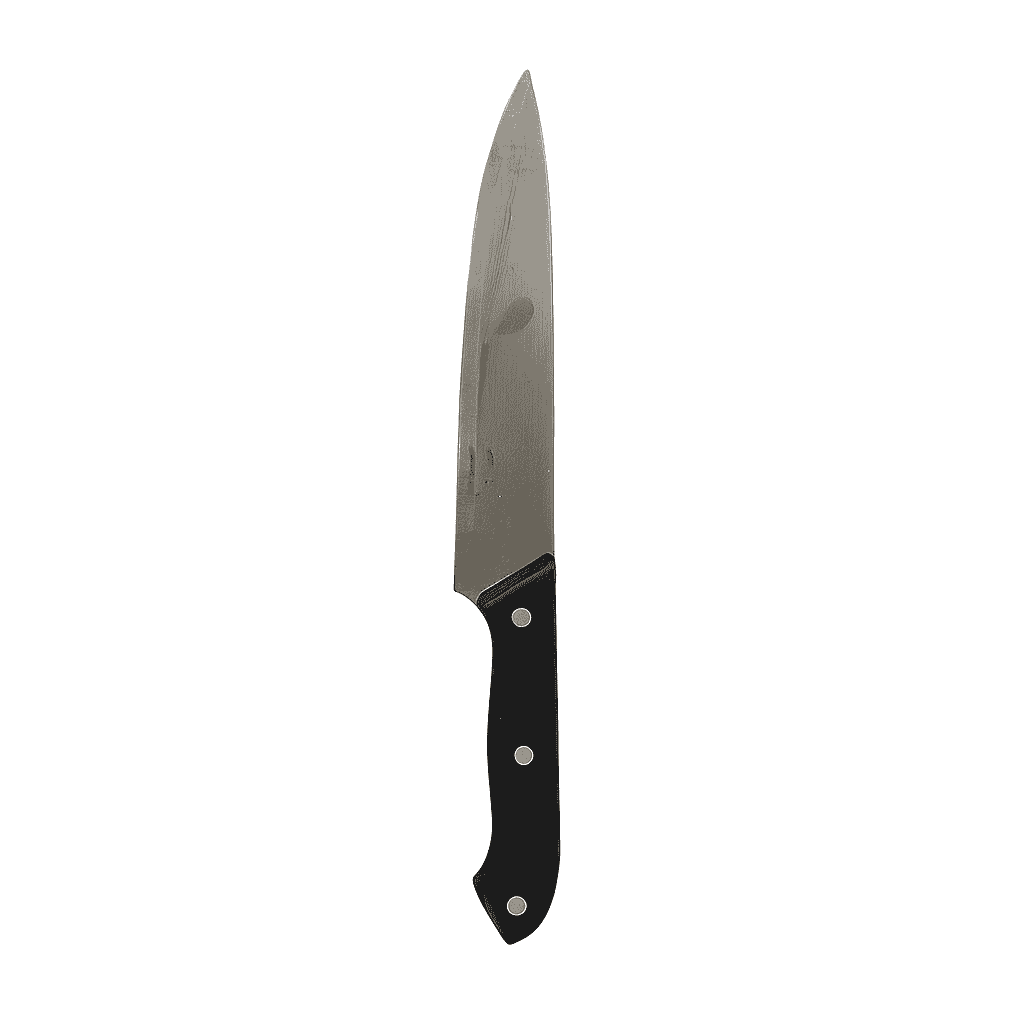 8 Inch Stainless Steel Carving Knife