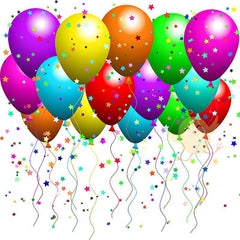 Balloons Plain Party Mix 100pcs with 1 Hand Air Balloon portable Pump - Armaa Store