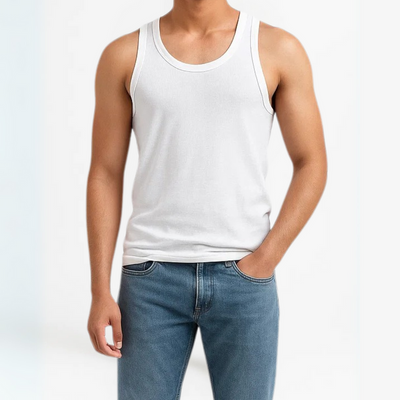 Soft Fit  Sleeveless Vest - Pack of 3