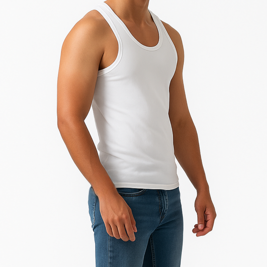 Soft Fit Sleeveless Vest - Pack of 6