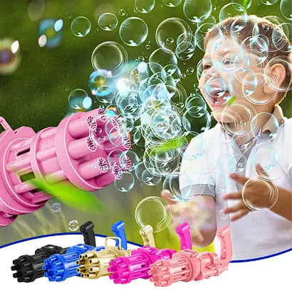 Massive Bubble Automatic Bubble Toys Bubble Machine Plastic Electric Bubble Gum Machine | 2pcs Set - Armaa Store