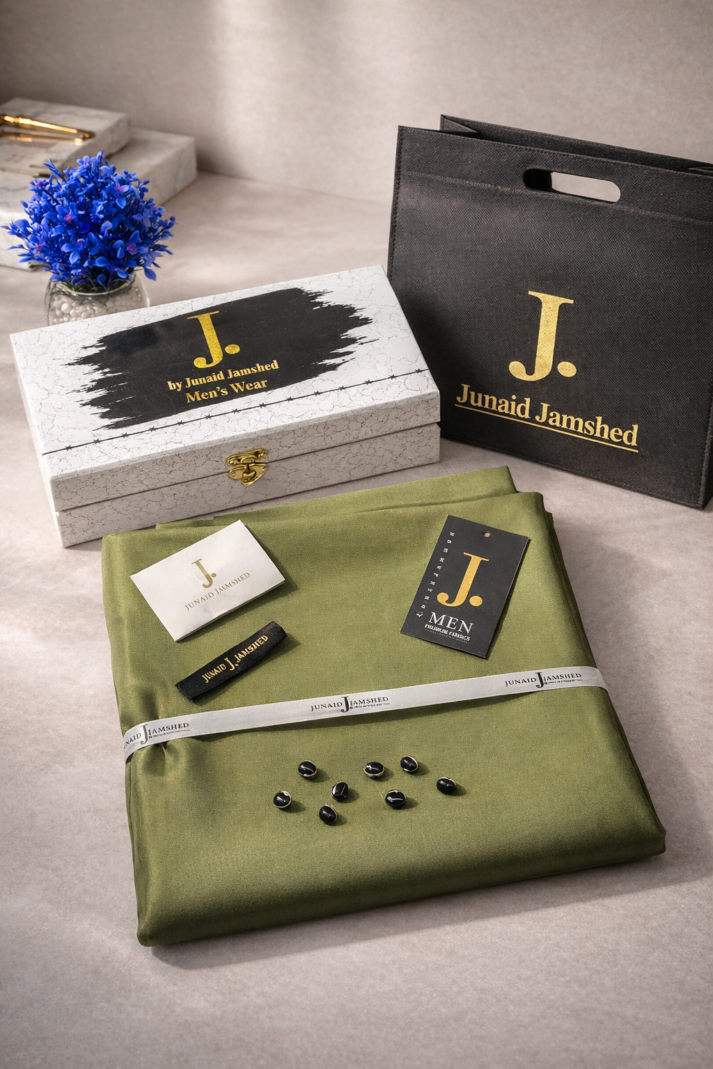 Premium J. Boski Fabric for Men | Luxury Boski