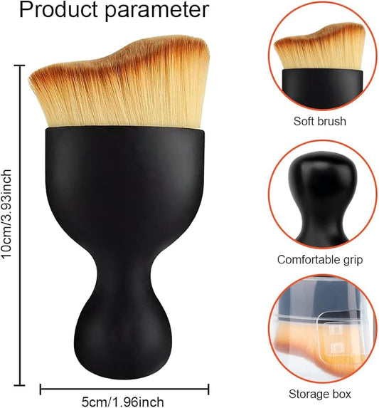 2 Pack Car Detailing Brush, Car Brush for Detailing Interior Soft Bristles - Armaa Store