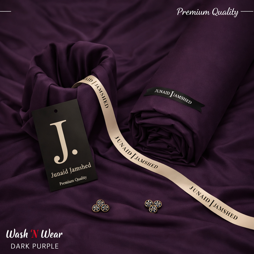 Premium J. Boski Fabric for Men | Luxury Boski | DARK PURPLE