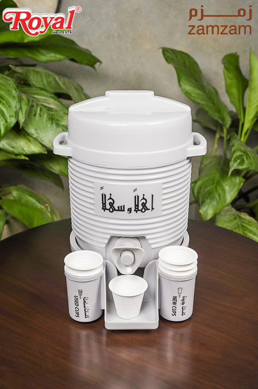 Mini Zamzam Dispenser 2L with 50ml ZamZam water Bottle - Armaa Store