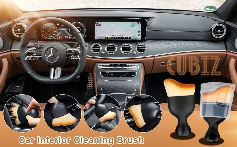 4 Pack Car Detailing Brush, Car Brush for Detailing Interior Soft Bristles - Armaa Store