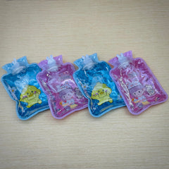 Transparent Hot And Cool Water Bottle | 4 Pieces Set