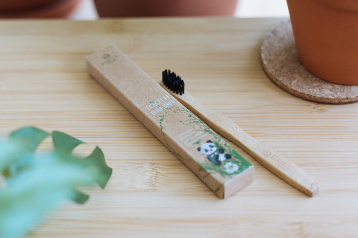Imported Bamboo Toothbrush | pack of 12 - Armaa Store