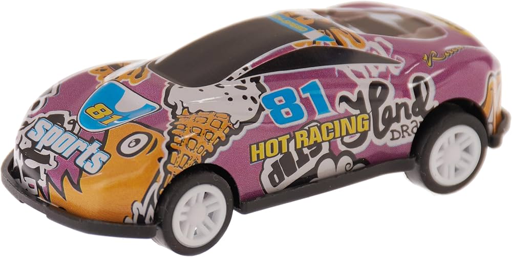 10 Pcs Pull Back Cars - Friction Powered Race Car Toy - Funny Toddler Car Toys for Party Classroom Prizes Birthday Gift - Armaa Store