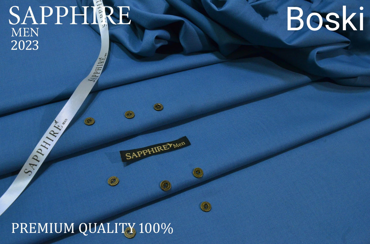 Sapphire Wash N Wear Garment Blue