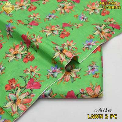 2-Piece Unstitched Lawn Suit (All Over Print) LA-13