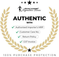Promotional graphic for Kevin Levrone Signature Series with authenticity details and branding.