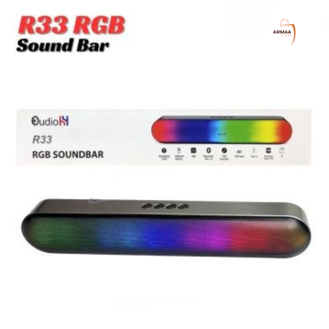 Audio H R33 RGB Soundbar - Best Bluetooth Soundbar