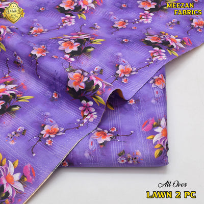 2-Piece Unstitched Lawn Suit (All Over Print) LA-10